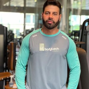 Camisa de Poliamida Manga Longa Masculina Bodytech