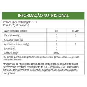 POWERFUEL CREATINE - 100G - CREATINA PURA EM PÓ