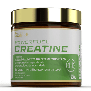 POWERFUEL CREATINE - 300G - CREATINA PURA EM PÓ